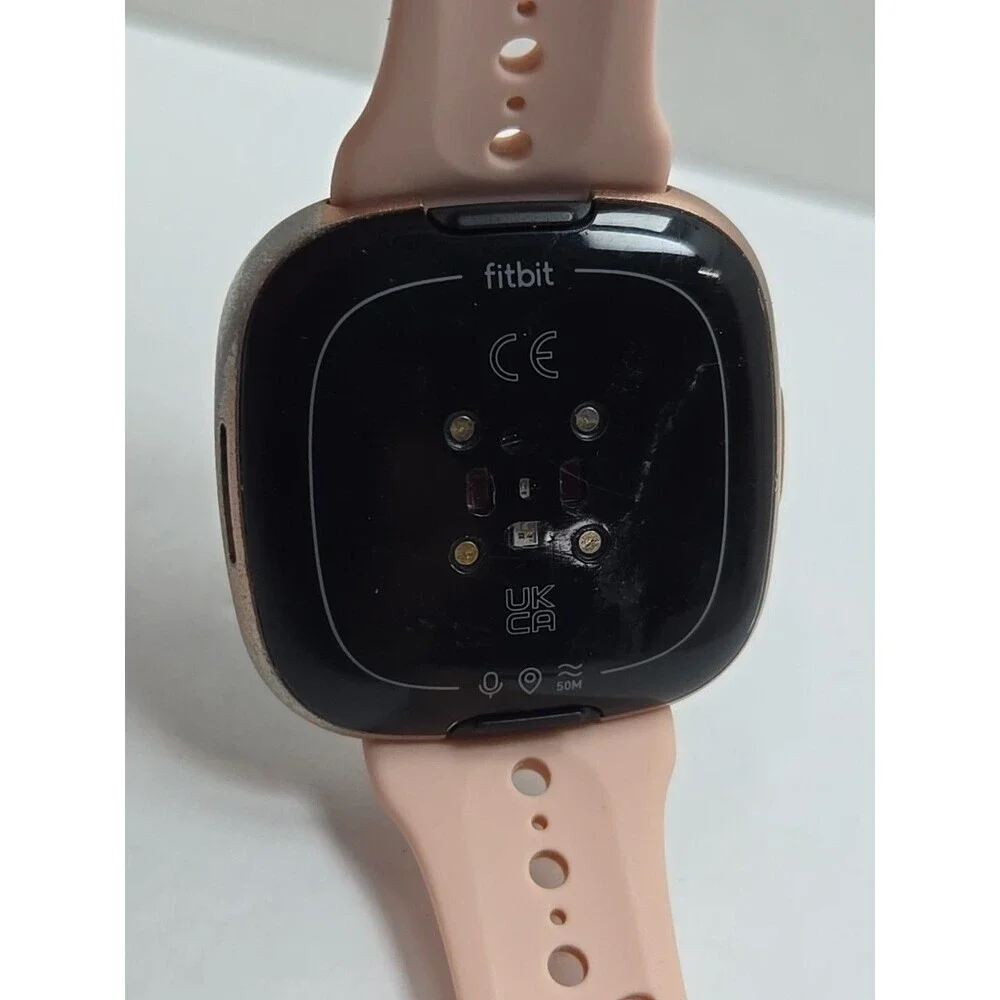 Fitbit Versa 4 GPS Smartwatch Charger Heart Rate Sleep Tracker Google Wallet NFC